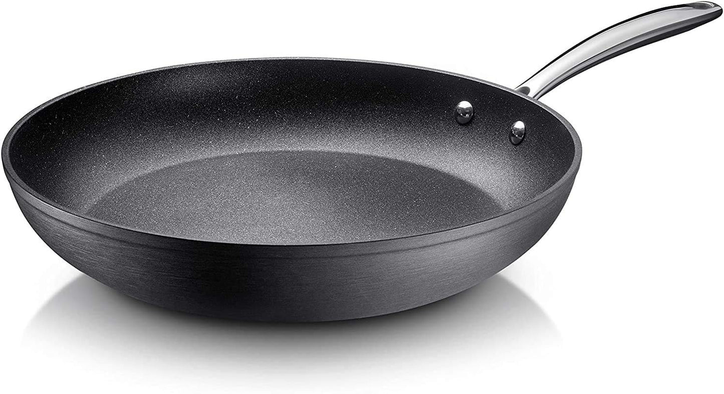 13-Piece Hard Anodized Non-Stick Cookware Set with Lids, Dishwasher Safe Pots and Pans Set