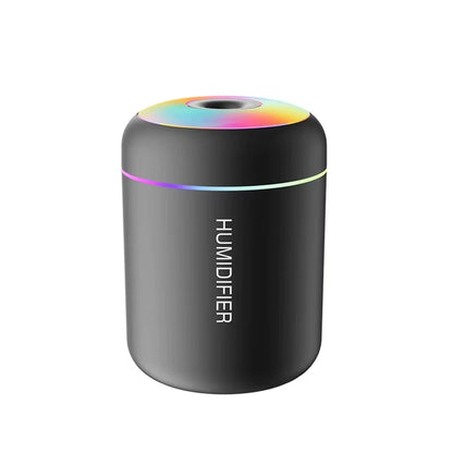 Mini USB Aroma Diffuser and Humidifier - Essential Oil Purifier with Cool Mist for Home and Bedroom