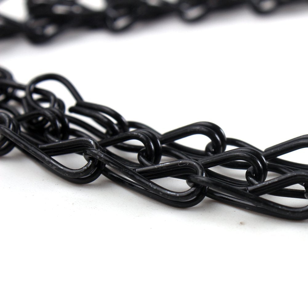 20-Inch Hanging Basket Chain Replacement Set - 4 Pack for Flower and Plant Pots