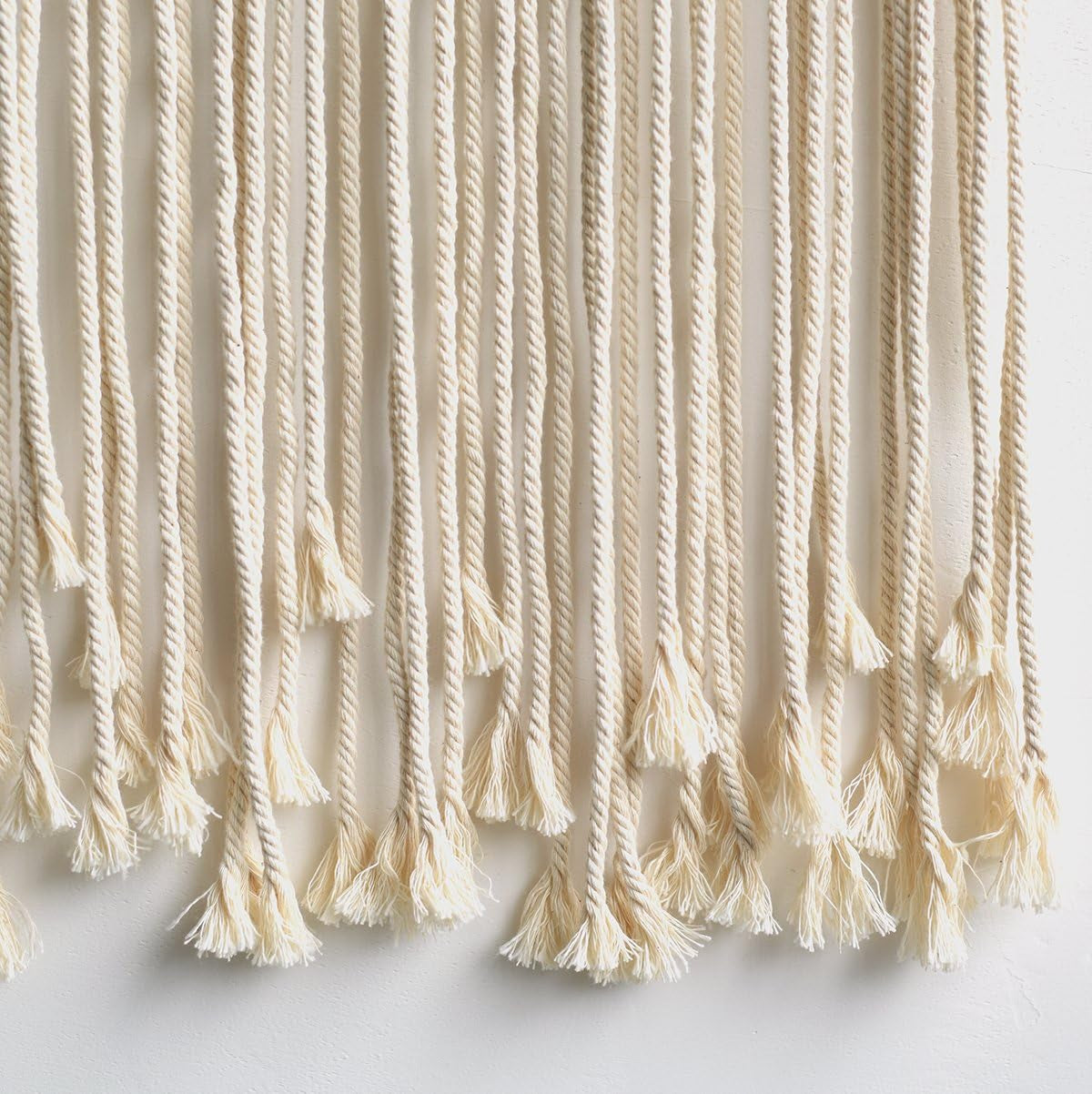Handcrafted Macrame Wall Hanging for Bohemian Weddings - Cotton Wall Art Decor, 42" x 35
