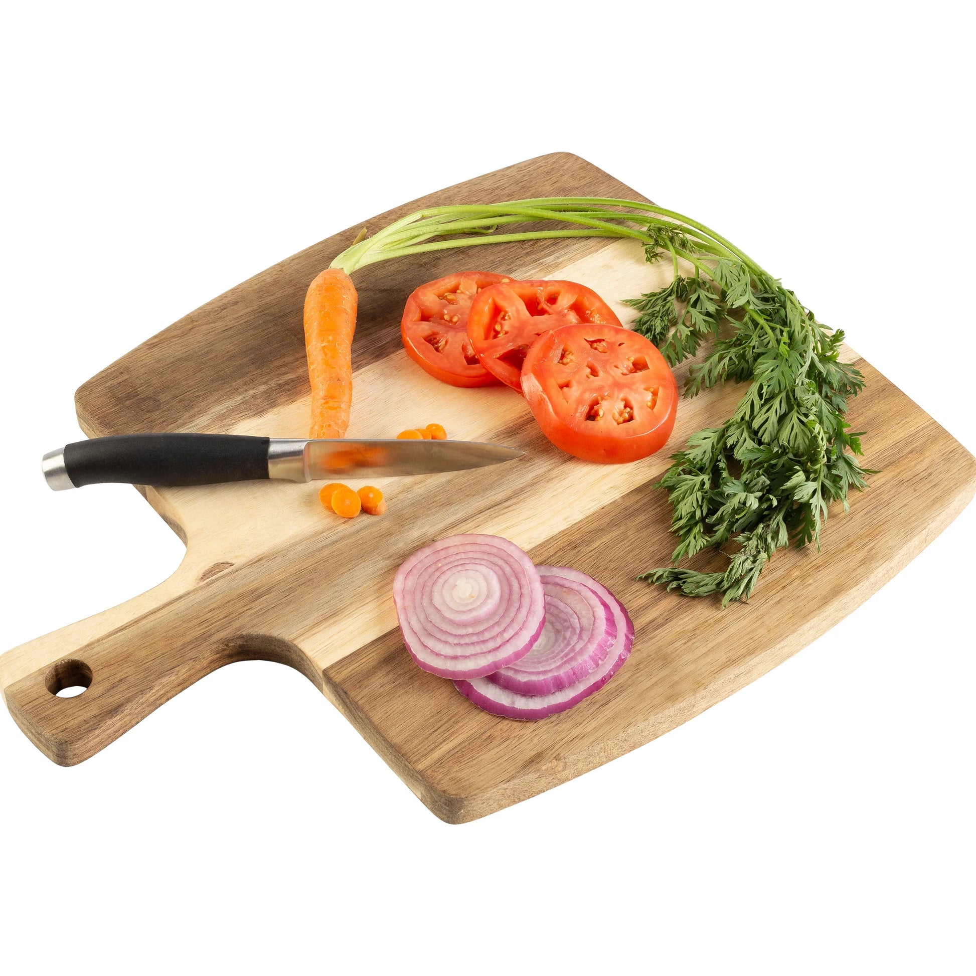 Acacia Wood Cutting Board Set - 3-Piece Collection by Classic Cuisine