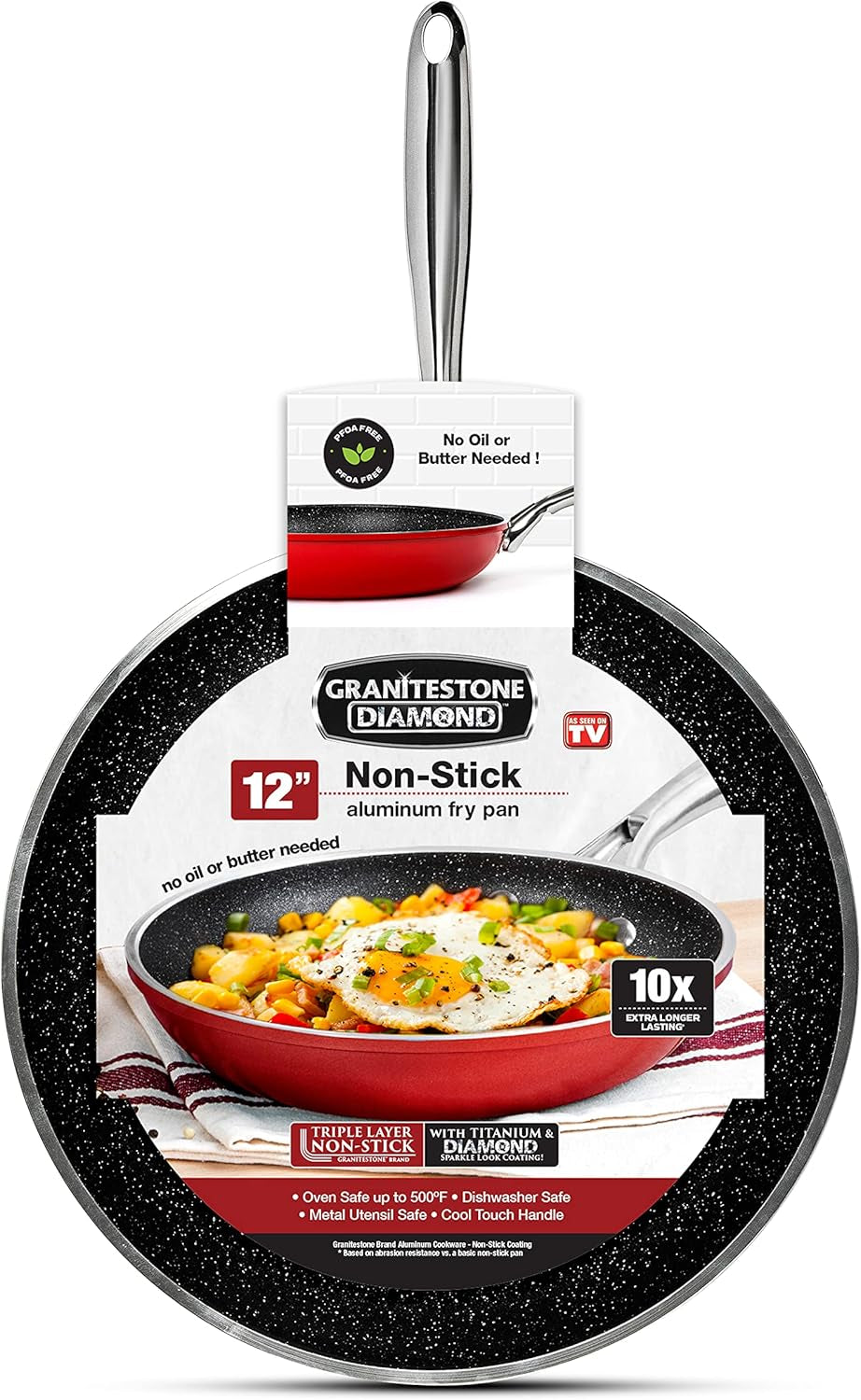 Large Red Cookware Set