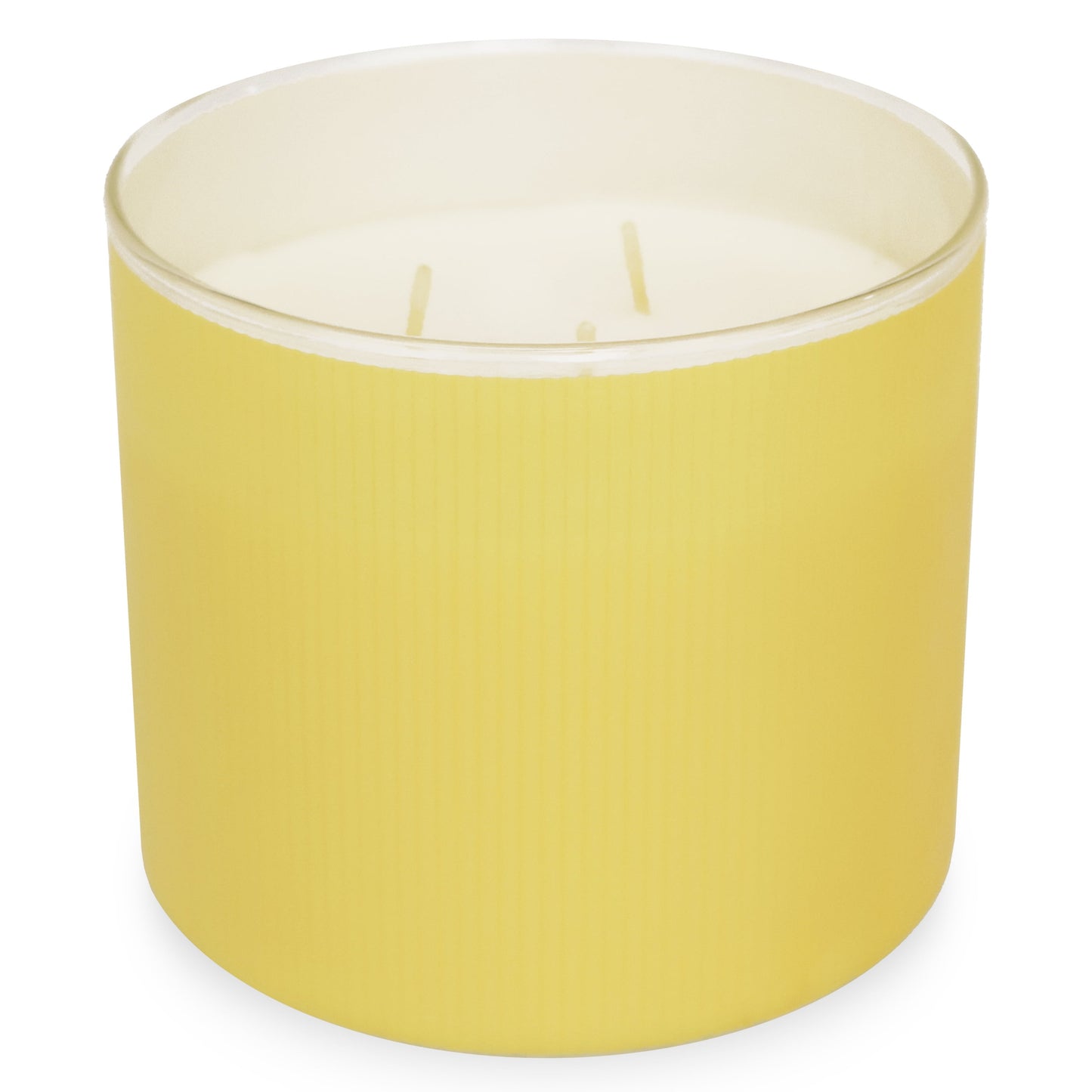 Textured 3-Wick Candle with Spring Honeysuckle Scent, 14 Oz