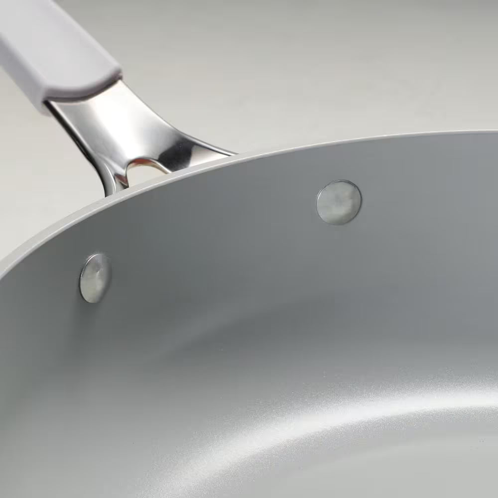 5-Quart Aluminum Ceramic Nonstick All-in-One Plus Pan in Persimmon