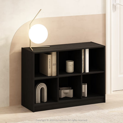 Basic 3X2 Cube Organizer Shelf Storage, Bookcase, Espresso