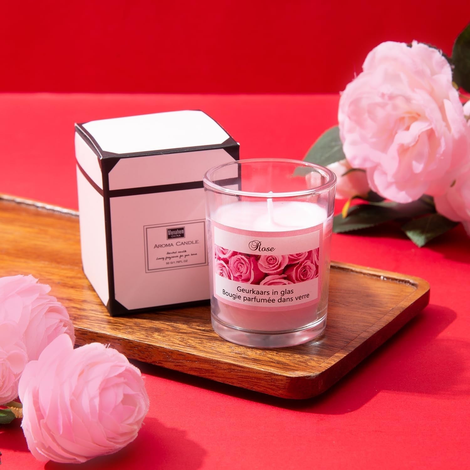 Elegant Pink Rose Spa Gift Basket for Mother's Day and Birthdays