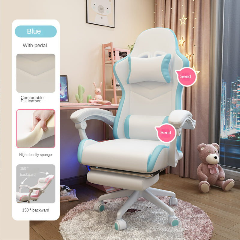 Charming and Cozy Gaming Chair for Girls - Perfect for Comfort and Style