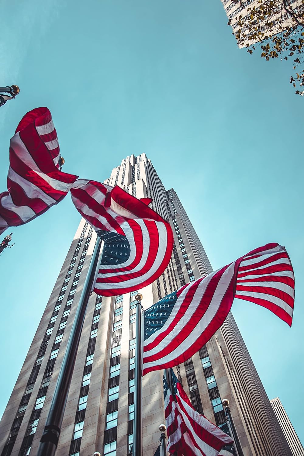 Premium 4X6 Ft American Flag - Heavy Duty, Embroidered USA Flag for All Weather Conditions with Brass Grommets and Sewn Stripes