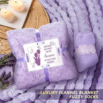 15-Piece Luxury Spa Gift Set for Women, Featuring Flannel Blanket and 40 Oz Tumbler - Perfect for Birthdays, Valentine's Day, Mother's Day, and Special Occasions