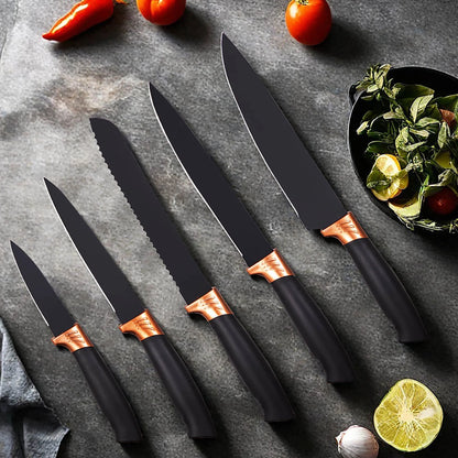 19-Piece Heat-Resistant Silicone Kitchen Utensil Set - Non-Stick and Easy to Clean, Black