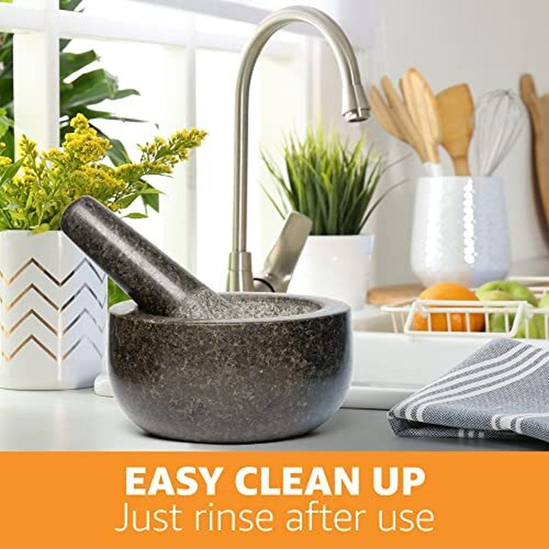 Premium Hand-Carved Heavy Duty Mortar and Pestle Set in Various Sizes and Colors