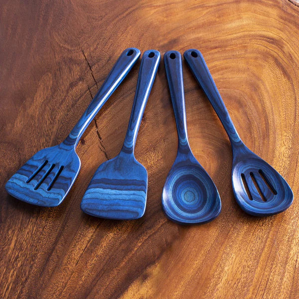 Malta Collection Wooden Cooking Utensils – Cozy Kitchen Set