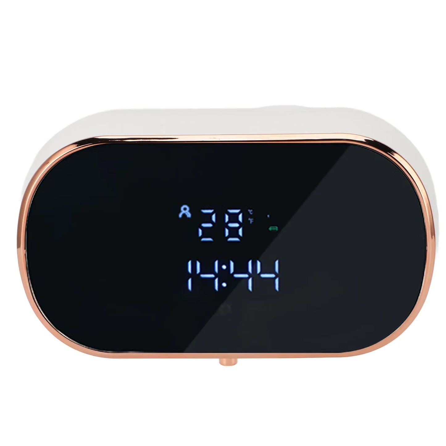Wall-Mounted Automatic Soap Dispenser Large Capacity Touchless Rechargeable Sensor Soap Dispenser with LED Screen, Smart Ele