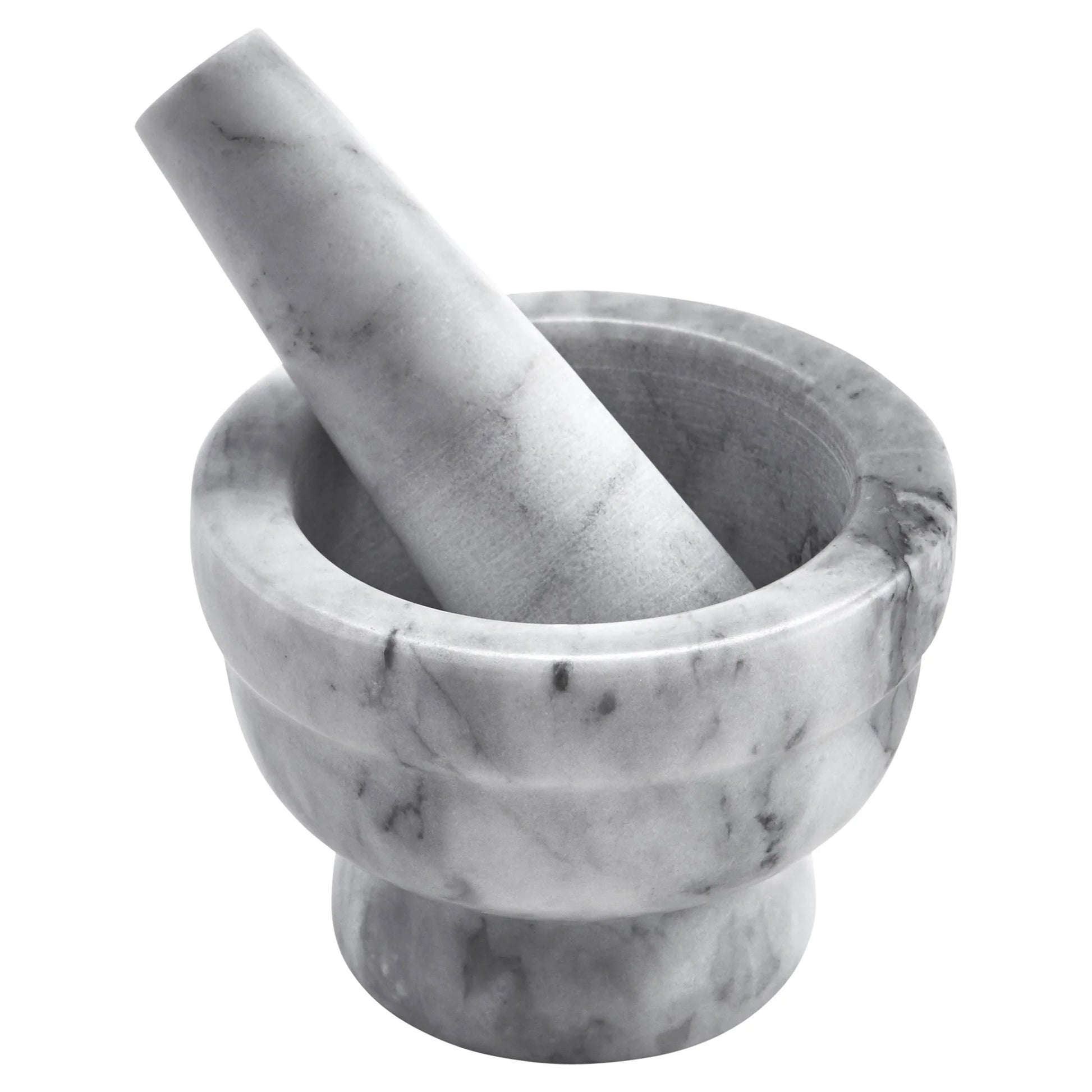 3.75-Inch Marble Mortar and Pestle Set