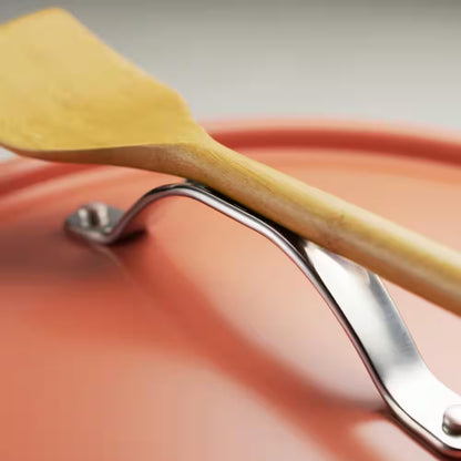 5-Quart Aluminum Ceramic Nonstick All-in-One Plus Pan in Persimmon