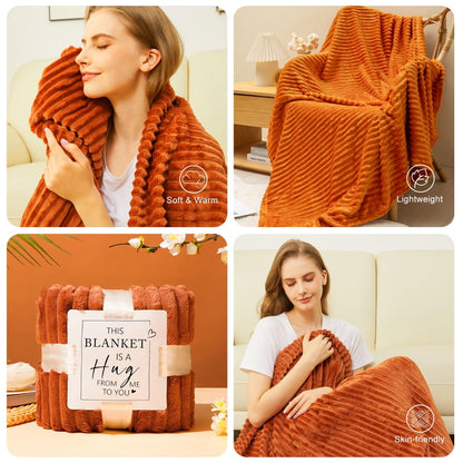 Elegant Gift Baskets for Mother's Day: Spa Relaxation Set with Cozy Blanket and Roses for Women, Ideal for Birthdays, Teacher Appreciation, and Special Occasions