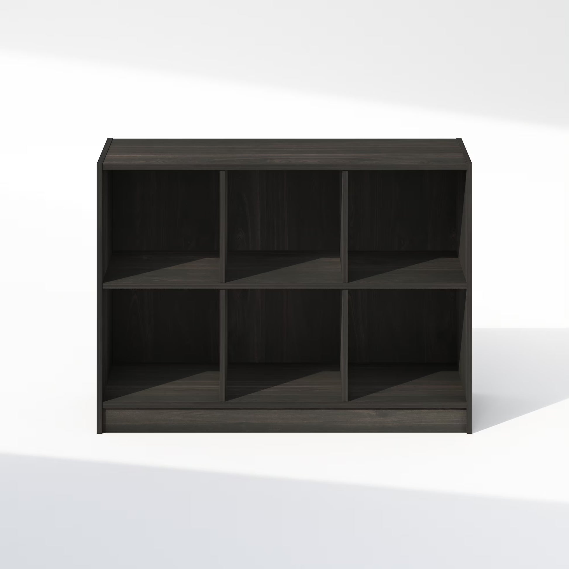 Basic 3X2 Cube Organizer Shelf Storage, Bookcase, Espresso