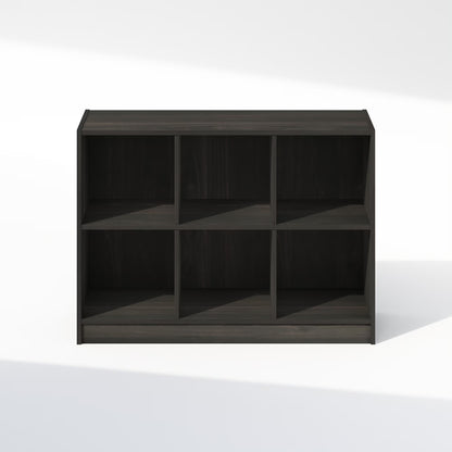 Basic 3X2 Cube Organizer Shelf Storage, Bookcase, Espresso