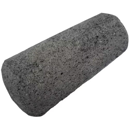 7-Inch Gray Lava Stone Mortar and Pestle Set for Crushing and Grinding Spices with Easy-to-Follow Instruction Card