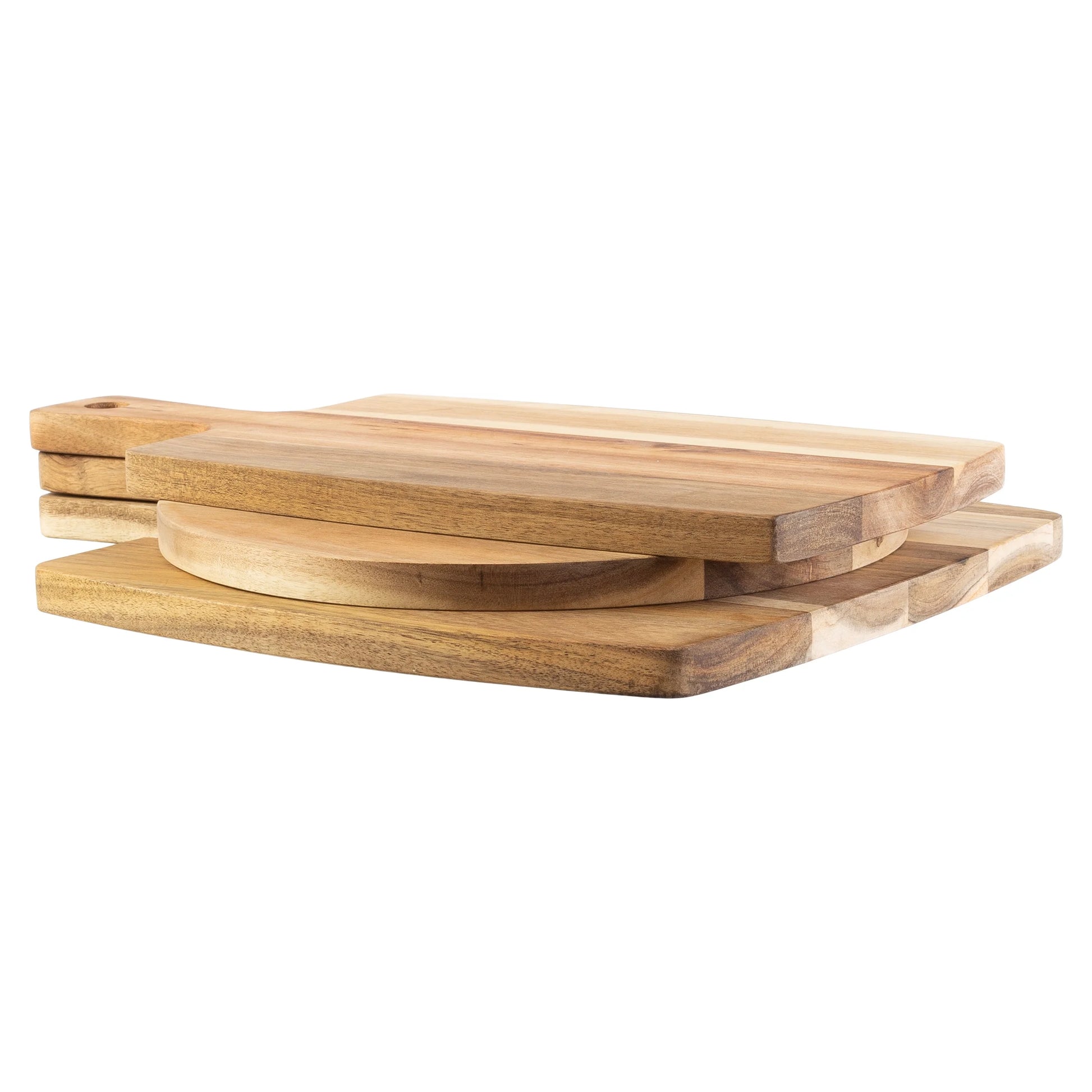 Acacia Wood Cutting Board Set - 3-Piece Collection by Classic Cuisine